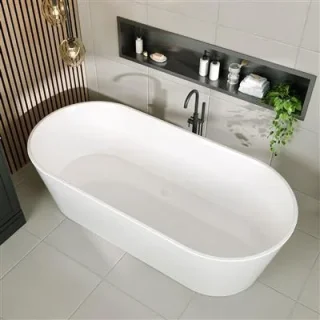 Eastbrook Putney 1590 X 740 Gloss White - inc. waste