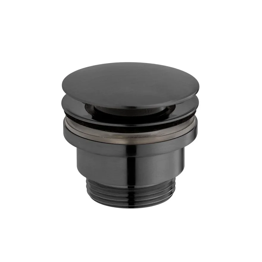 Vado Individual Universal Basin Waste Brushed Gunmetal product image - Image 1
