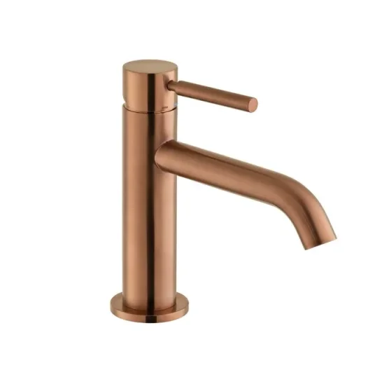 Vado Individual Origins Slimline Mono Basin Mixer Brushed Bronze product image - Image 1
