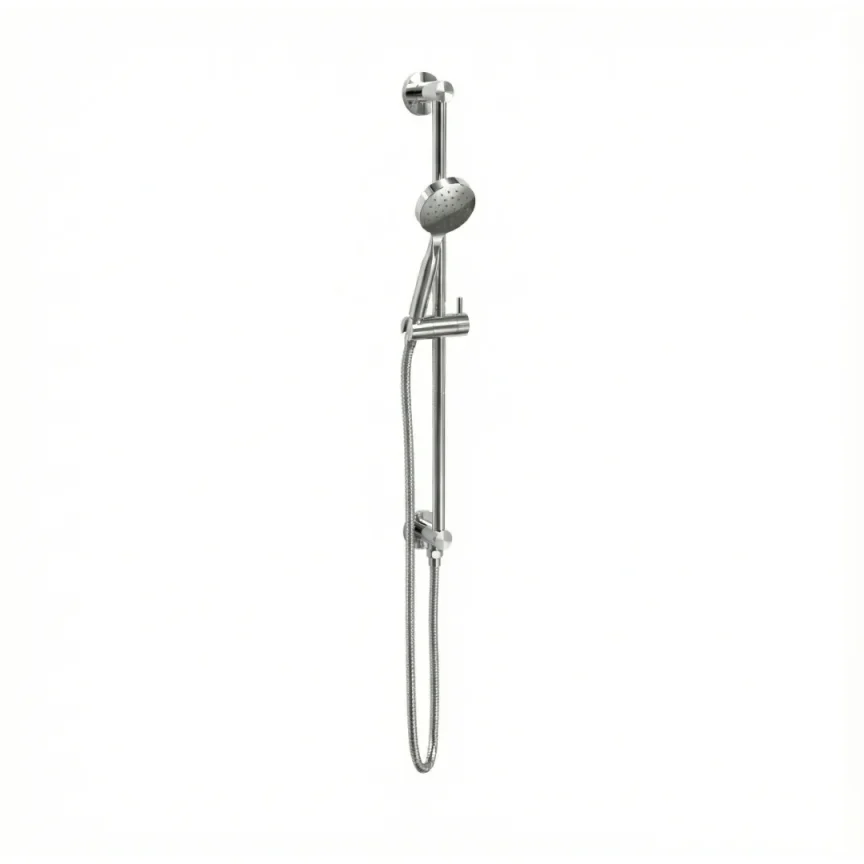 Ava Integrated Single Function Round Slide Rail Kit - Polished Stainless Steel product image - Image 1