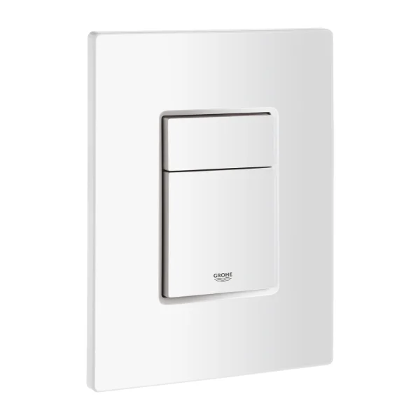 Grohe 38732sh0 Cosmo Vertical Flushplate White