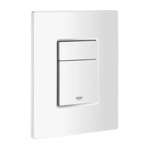 Grohe 38732sh0 Cosmo Vertical Flushplate White