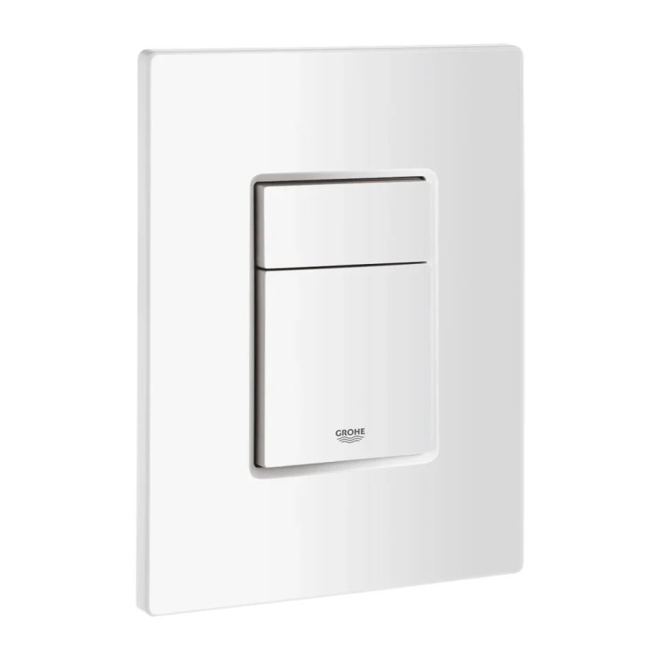 Grohe 38732sh0 Cosmo Vertical Flushplate White product image - Image 1