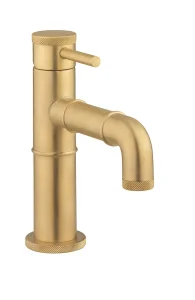 Crosswater MPRO Industrial Basin Monobloc without Waste Brushed Brass Unlaquered