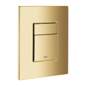 Grohe 38732gl0 Cosmo Vertical Flushplate Cool Sunrise Gold