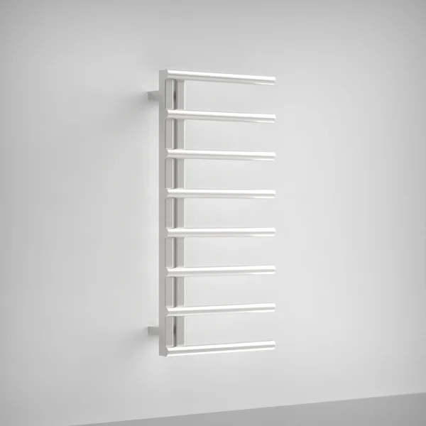 AVA Purity 1000 x 500mm Brushed Stainless Steel Towel Rail  Oil Filled