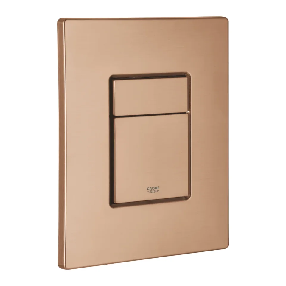 Grohe 38732DL0 Cosmo Vertical Flushplate Brushed Warm Sunset product image - Image 1