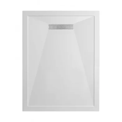 Crosswater Linear Waste Rectangular 25mm Stone Resin Shower Tray 800 x 1500mm product image - Image 1