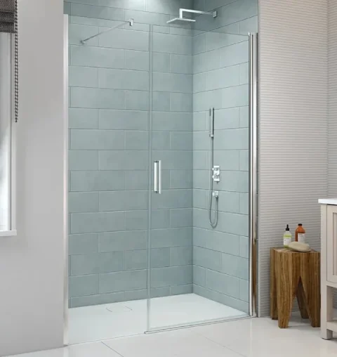 Merlyn 8 Series Frameless Pivot And Inline 1100 1100 X 1950mm product image - Image 1