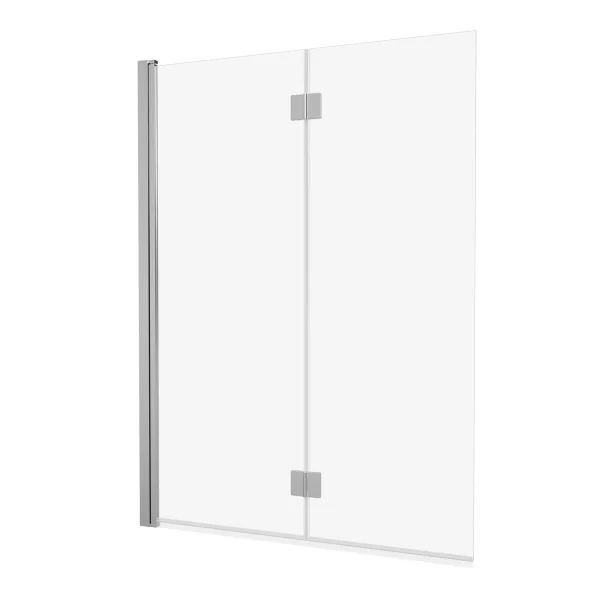 Crosswater Asura Fully Folding Bath Screen Chrome