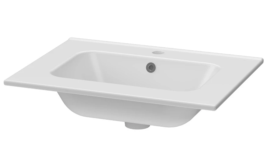 Serrenti Ceramic Vanity Basin 610 White