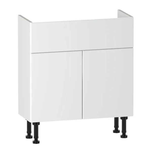Brecon Basin Unit 700 Two Door Standard - Soft White