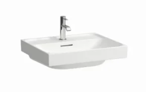 Laufen Meda Washbasin 550 X 460mm - 1 Tap Hole - White product image - Image 1