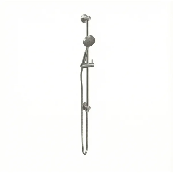 Ava Integrated Single Function Round Slide Rail Kit - Brushed Stainless Steel
