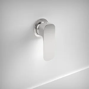 Ava Purity Manual Mixer Valve W/ Flange - Polished Stainless Steel