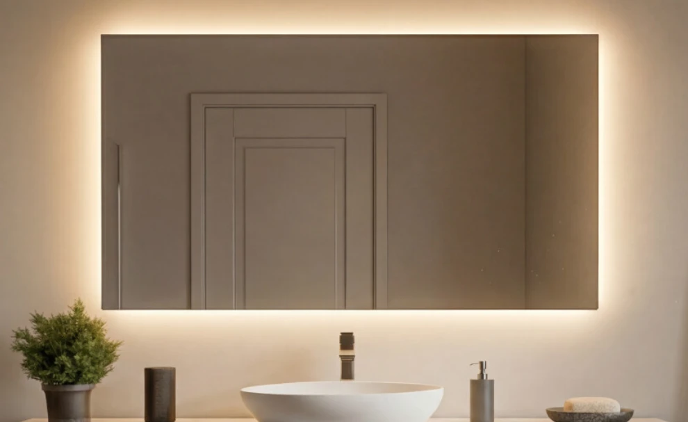 HIB Radiance LED Mirror 120x60cm 