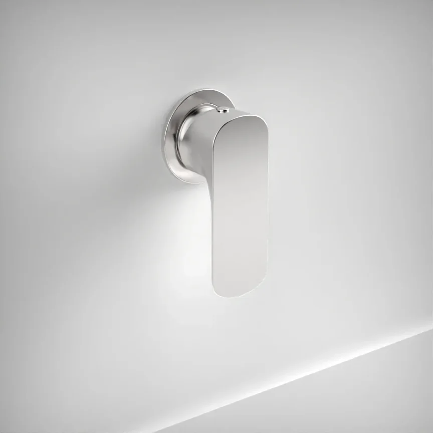 Ava Purity Manual Mixer Valve W/ Flange 3.0 - Polished Stainless Steel product image - Image 1