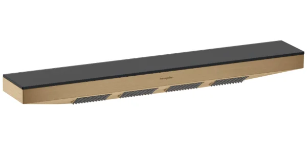 Hansgrohe Rainfinity Shoulder Shower 500 1jet With Shower Shelf Brushed Bronze