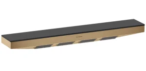 Hansgrohe Rainfinity Shoulder Shower 500 1jet With Shower Shelf Brushed Bronze
