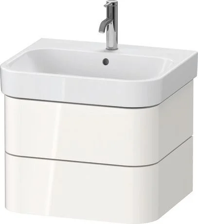 Duravit Happy D.2 575 x 490mm Vanity Unit wall-mounted Gloss White