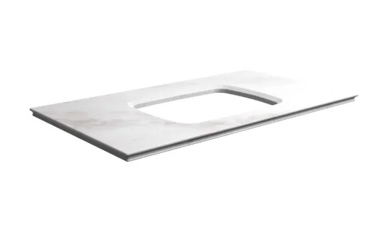 Roper Rhodes Walcot 900 Worktop Single-bianco Marble