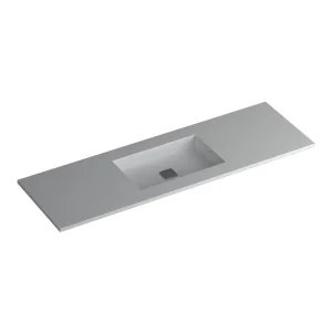 Faeber Infinite M1 Box 1500mm Single Central Furniture Basin White Matt 