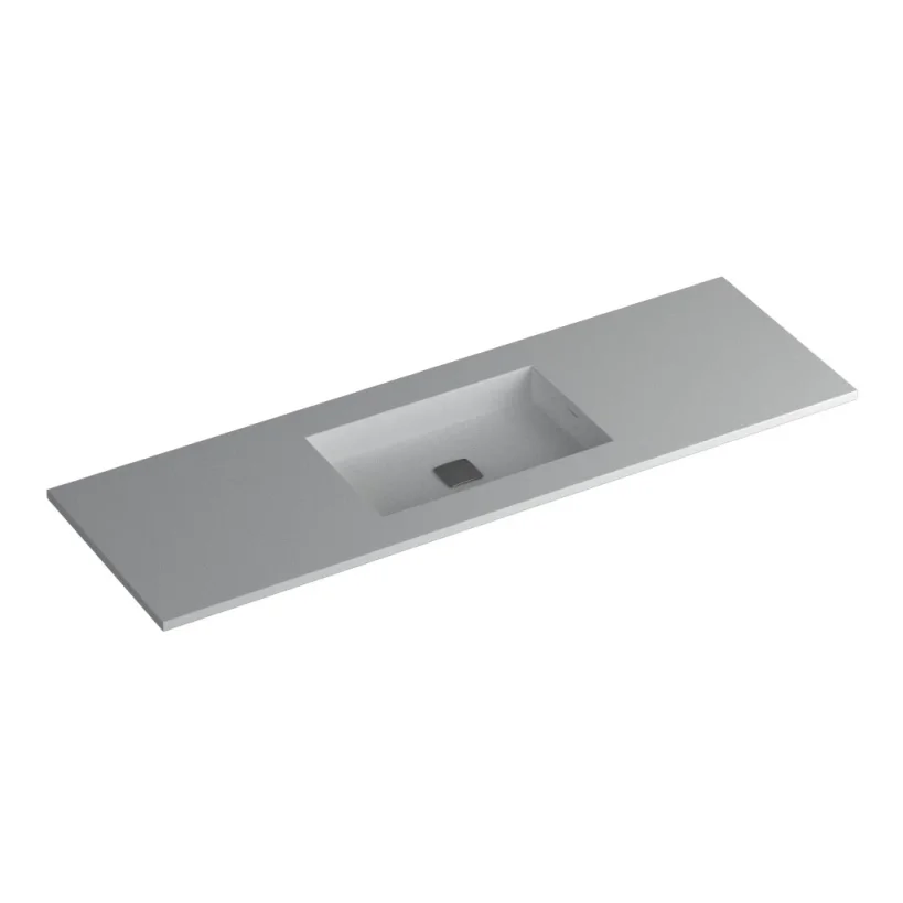Faeber Infinite M1 Box 1500mm Single Central Furniture Basin White Matt  product image - Image 1