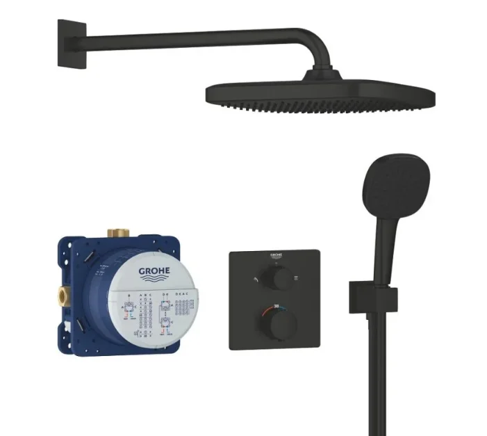 Shower system - concealed - with Vitalio Comfort 250 product image - Image 1