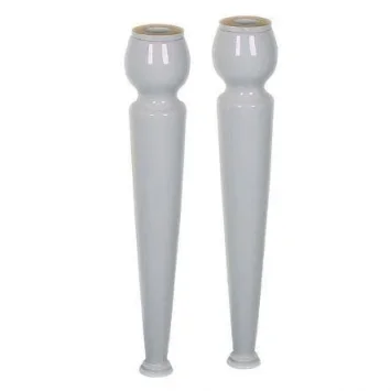 Lefroy Brooks La Chapelle Pair Of Console Basin Legs - White product image - Image 1