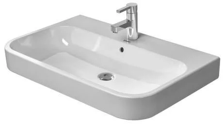 Duravit S Furn Washbasin 60 Cm Happy D.2 White, W.of, W.tp, 1 Th