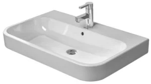Duravit S Furn Washbasin 60 Cm Happy D.2 White, W.of, W.tp, 1 Th