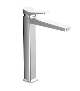 Just Taps Hix Tall Single Lever Basin Mixer Chrome