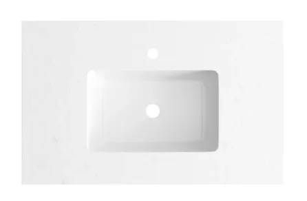 Cubico Fairfax 800mm White Quartz Top And Ceramic Basin Inc. Bottle Trap product image - Image 1