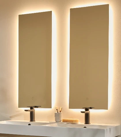 HIB Radiance LED Mirror 50 x 70 x 4cm 