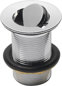 Pura Basin flip chrome waste unslotted