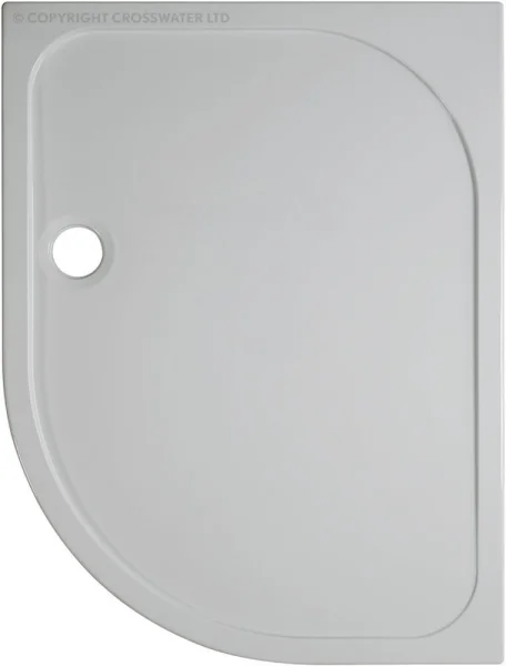 Crosswater Offset Quadrant Shower Tray 800x1200 Rh 45mm