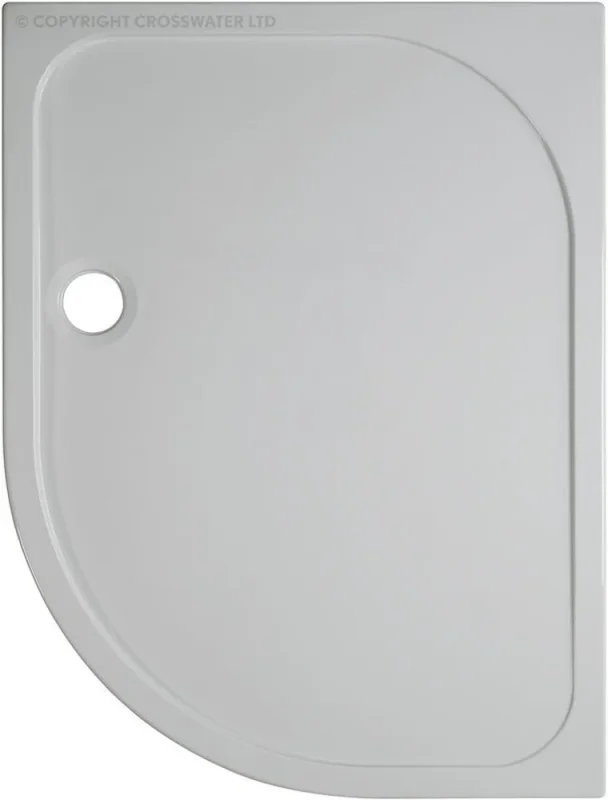 Crosswater Offset Quadrant Shower Tray 800x1200 Rh 45mm product image - Image 1