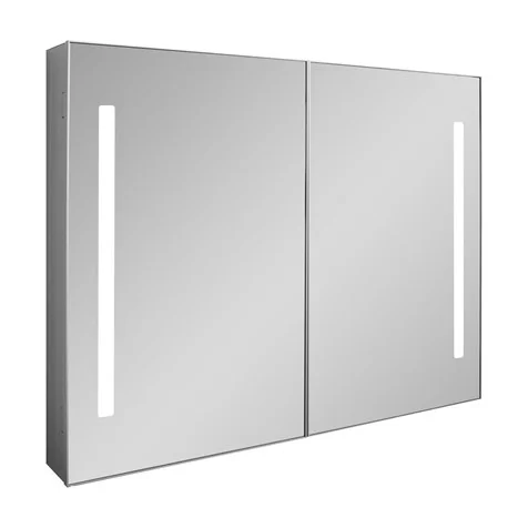 Crosswater Allure 900mm LED Illuminated Bathroom Mirror Cabinet