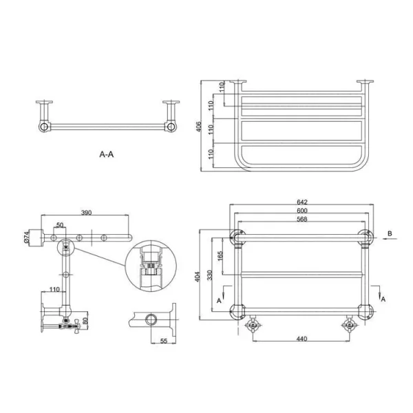 Burlington Strand - Chrome detail view - Image 2