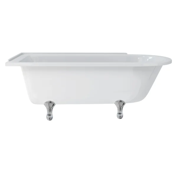 Burlington Hampton Shower Bath Left Hand 1700 X 750mm