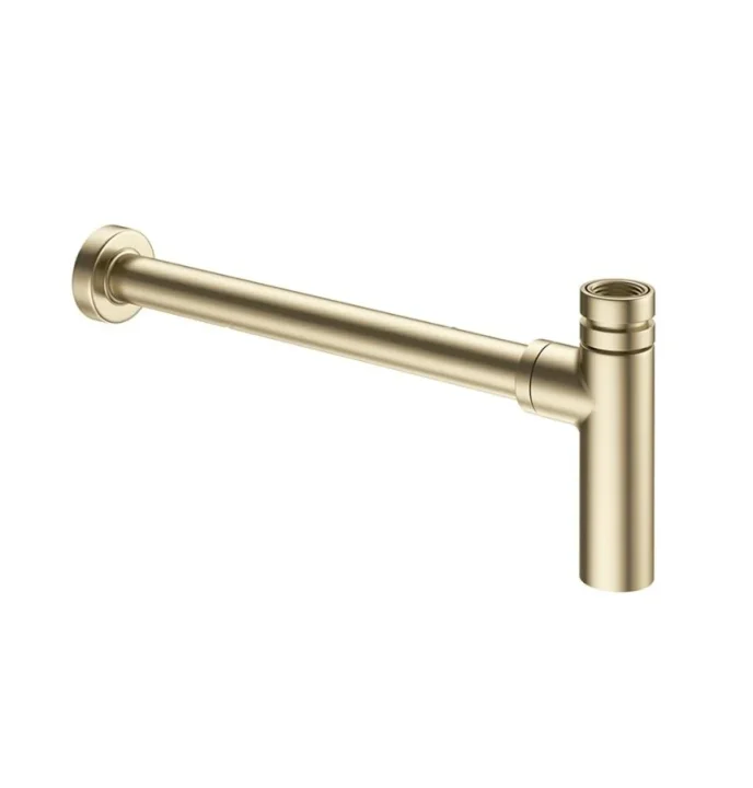 Crosswater Bottle Trap Brushed Brass product image - Image 1