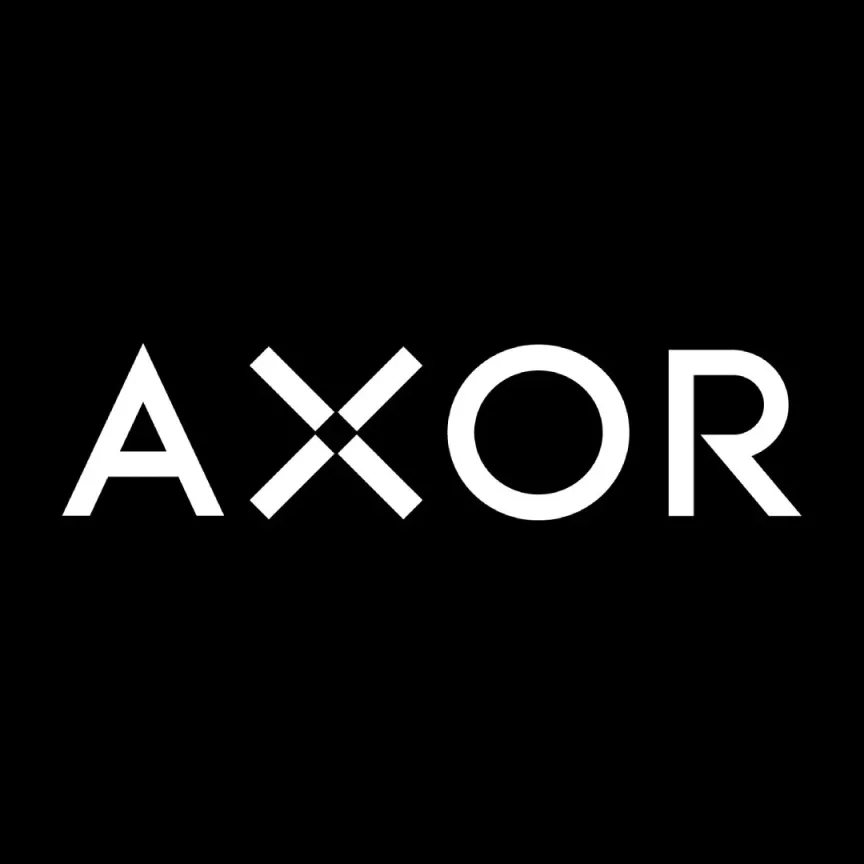 Axor Universal Softsquare Toilet Roll Holder Without Cover Brushed Nickel detail view - Image 1