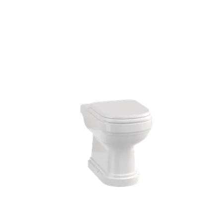 Burlington Riviera Back To Wall Pan White