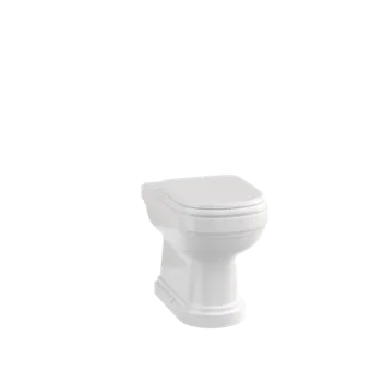 Burlington Riviera Back To Wall Pan White product image - Image 1