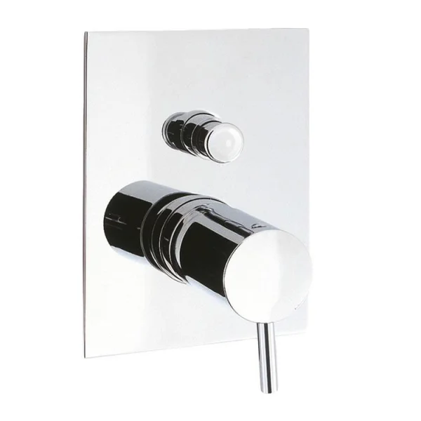 Crosswater Kai Lever Manual Shower Valve Diverter Recessed Chrome