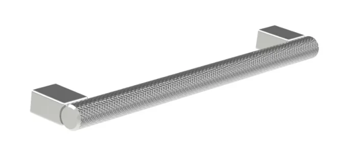 Saneux Madrid 186mm Knurled Handle - Stainless Steel - 160mm Centres product image - Image 1