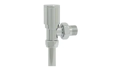 Vogue Arne Valves - Angled 1/2Inch 15mm - Chrome 78X75 detail view - Image 2
