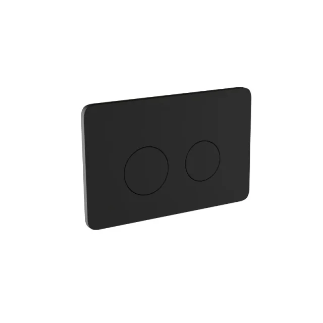 Saneux Flushe 2.0 Dot Flush Plate - Matte Black product image - Image 1