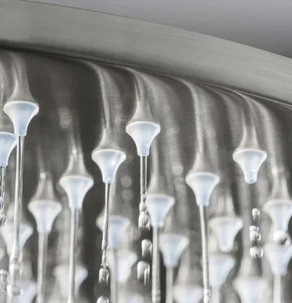 Crosswater Mpro Fixed Head 300mm Stainless detail view - Image 5