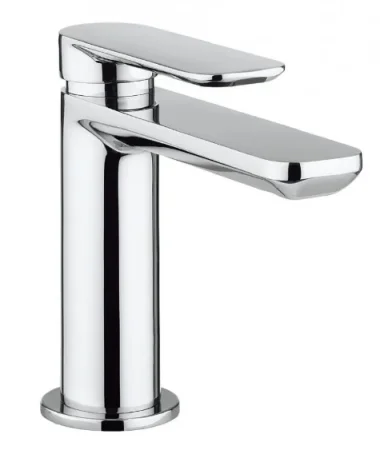 Crosswater Pier Basin Monobloc No Waste Deck Mounted Chrome detail view - Image 2